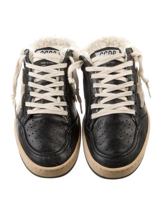 Golden Goose Leather Distressed Accents Sneakers
