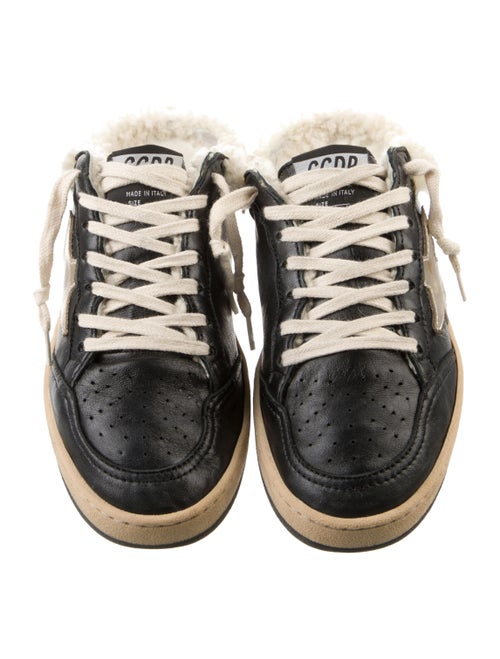 Golden Goose Leather Distressed Accents Sneakers