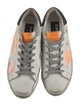 Golden Goose Leather Distressed Accents Sneakers