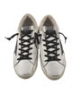 Golden Goose Leather Distressed Accents Sneakers