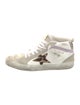 Golden Goose Suede Animal Print Sneakers