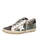 Golden Goose Canvas Printed Sneakers
