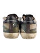 Golden Goose Canvas Printed Sneakers