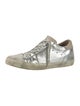 Golden Goose Leather Distressed Accents Sneakers