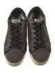 Golden Goose Suede Leather Trim Embellishment Sneakers