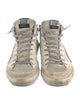 Golden Goose Leather Distressed Accents Sneakers