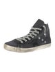 Golden Goose Canvas Distressed Accents Sneakers
