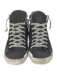 Golden Goose Canvas Distressed Accents Sneakers