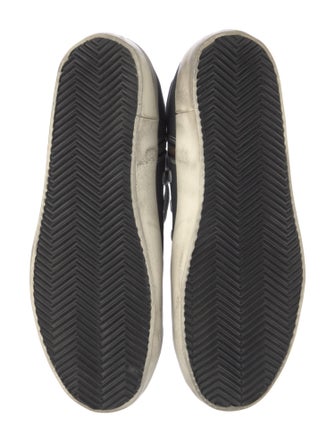Golden Goose Canvas Distressed Accents Sneakers