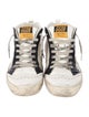 Golden Goose Printed Distressed Accents Sneakers