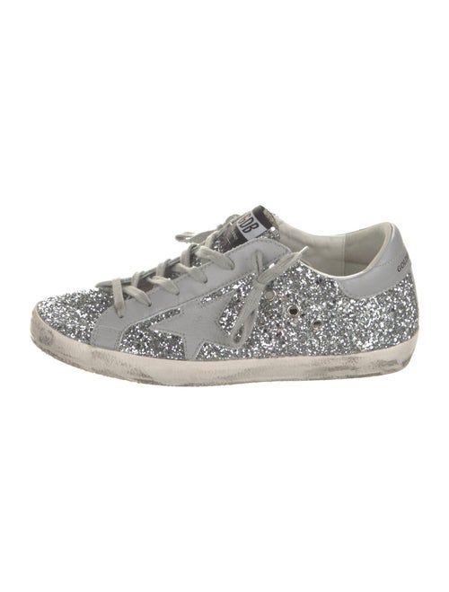 Golden Goose Glitter Accents Sneakers