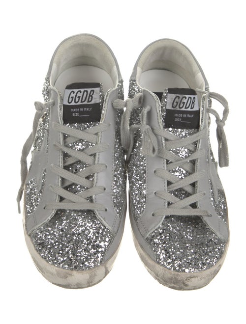 Golden Goose Glitter Accents Sneakers