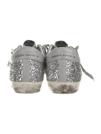 Golden Goose Glitter Accents Sneakers