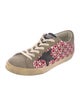 Golden Goose Canvas Printed Sneakers