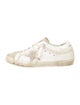 Golden Goose Leather Distressed Accents Sneakers