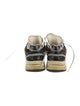 Golden Goose Leather Printed Athletic Sneakers