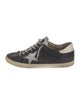 Golden Goose Suede Distressed Accents Sneakers