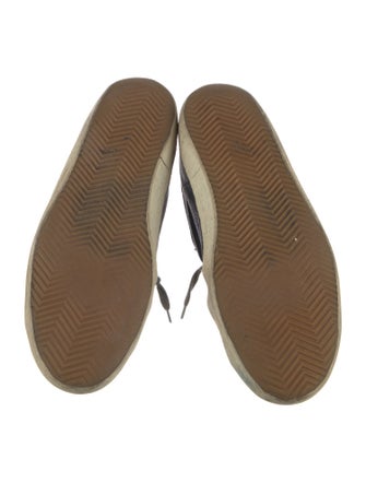 Golden Goose Suede Distressed Accents Sneakers