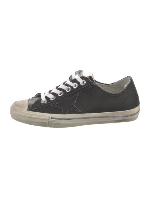 Golden Goose Leather Distressed Accents Sneakers