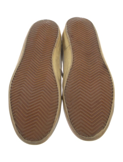 Golden Goose Leather Printed Sneakers