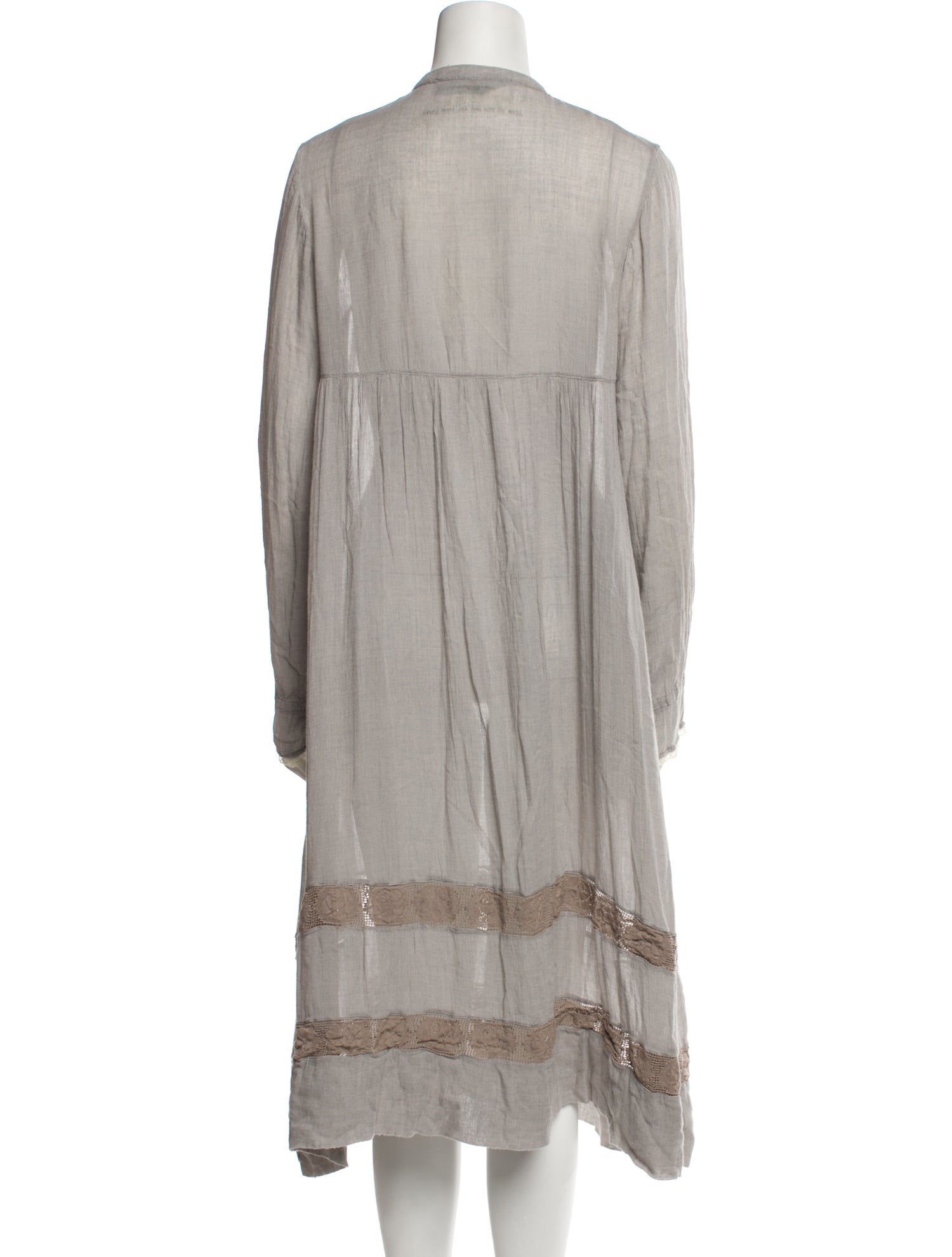 Golden Goose Silk Midi Length Dress