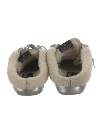 Golden Goose Leather Printed Sneakers