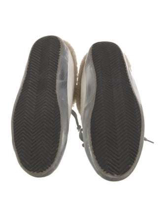 Golden Goose Leather Printed Sneakers