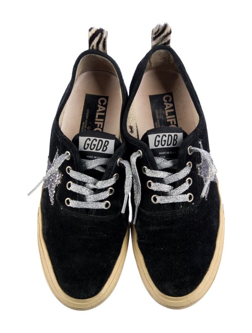 Golden Goose Suede Printed Sneakers