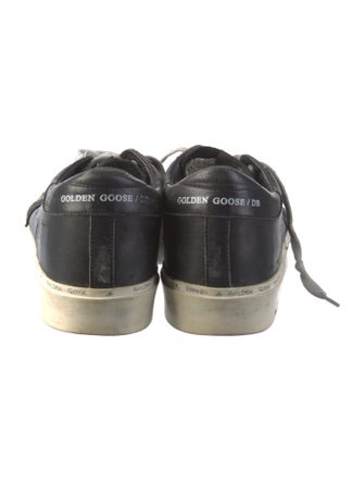 Golden Goose Leather Distressed Accents Sneakers