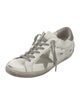 Golden Goose Leather Distressed Accents Sneakers