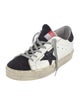 Golden Goose Leather Printed Sneakers