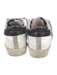 Golden Goose Leather Printed Sneakers