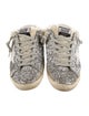 Golden Goose Glitter Printed Sneakers