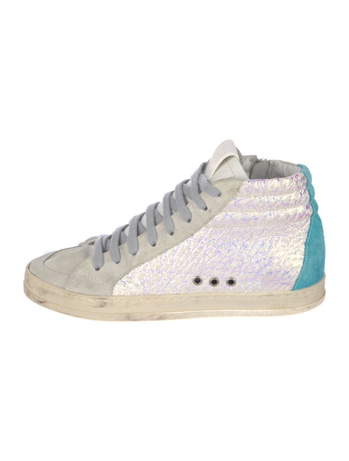 Golden Goose Suede Distressed Accents Sneakers