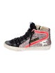 Golden Goose Suede Printed Sneakers