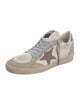 Golden Goose Leather Printed Sneakers