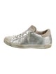 Golden Goose Leather Distressed Accents Sneakers