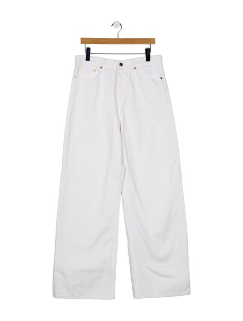 Golden Goose High-Rise Wide Leg Jeans