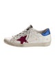 Golden Goose Leather Graphic Print Sneakers