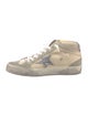 Golden Goose Leather Printed Sneakers
