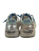 Golden Goose Leather Printed Sneakers