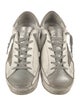 Golden Goose Leather Printed Sneakers