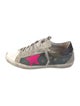 Golden Goose Canvas Printed Sneakers