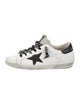 Golden Goose Leather Printed Sneakers