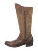 Golden Goose Leather Western Boots