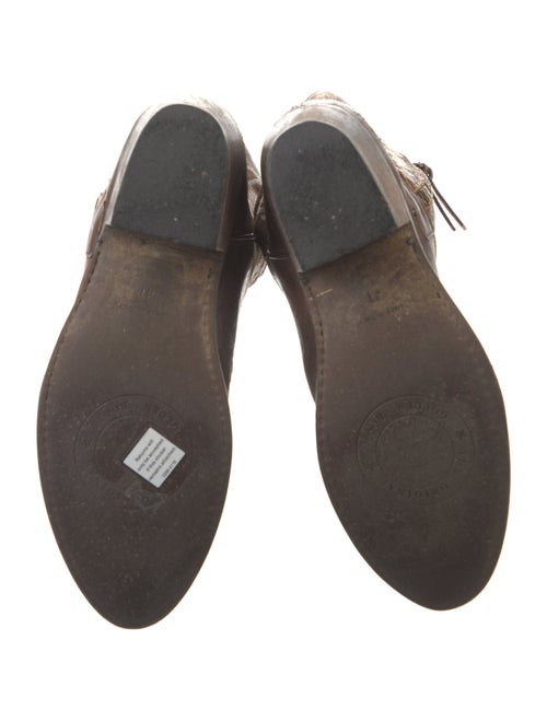 Golden Goose Leather Western Boots