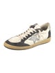 Golden Goose Leather Printed Sneakers