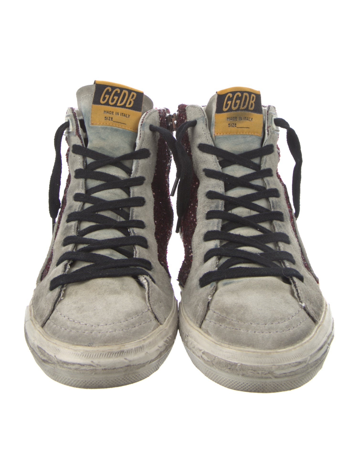 Leather Printed Sneakers