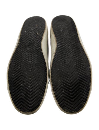 Golden Goose Leather Distressed Accents Sneakers