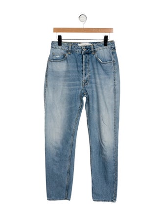 Golden Goose High-Rise Straight Leg Jeans